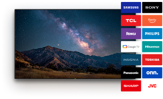 Works with most TVs & streaming devices